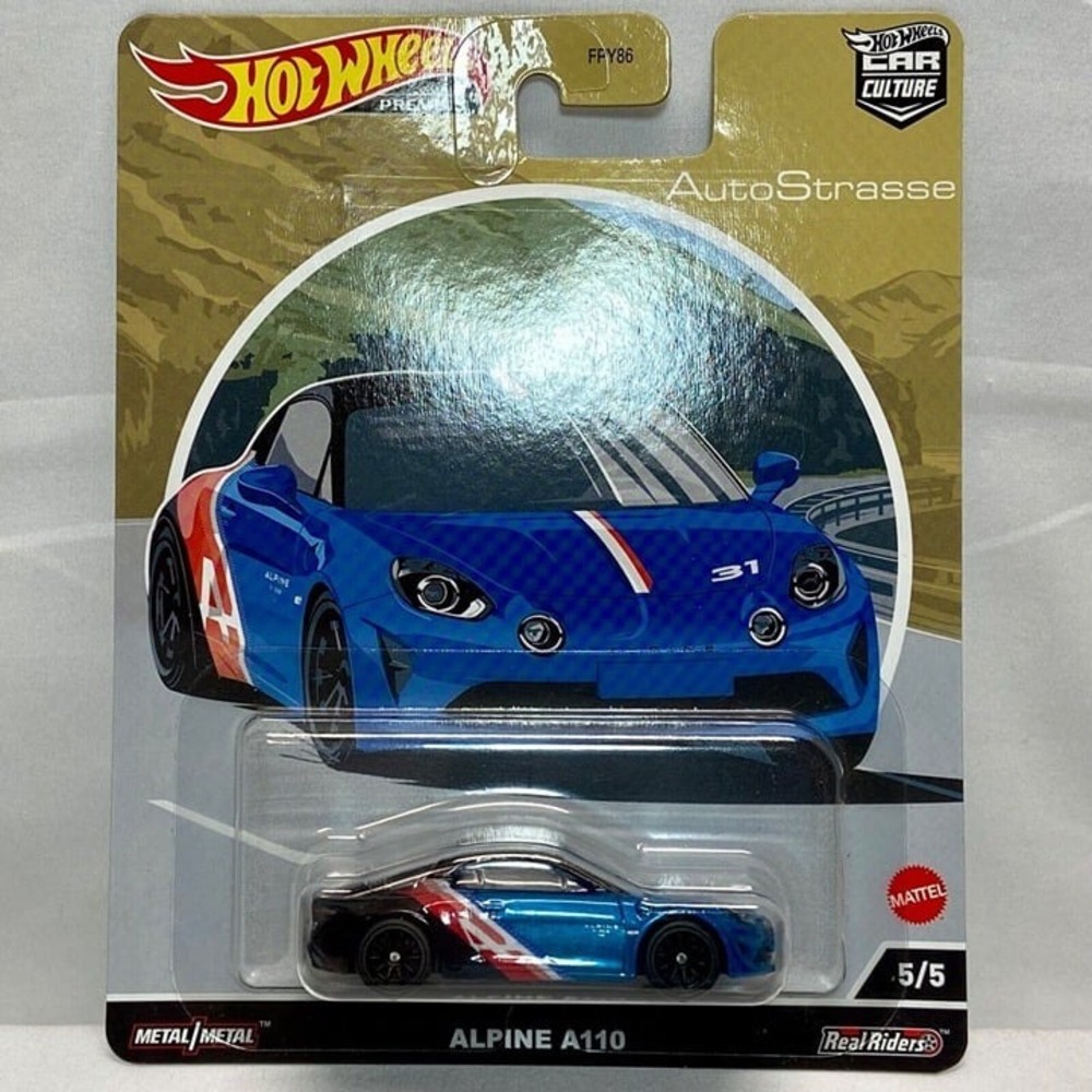 Hot‎ Wheels Alpine A110 Auto Strasse 5/5 Car Culture 1:64 Premium Model NIP 2023